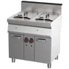 Image de Friteuse gaz avec soubassement 2x15 litres 80 - Casselin