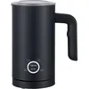 Image de Silver Style - Mousseur de lait, thé matcha - Noir, 500W, chauffe avec 4 fonctions, capacité 300ml, arrêt automatique, sélecteur avec rétroéclairage LED, 15 recettes incluses !