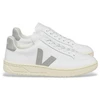 Image de VEJA pour femme. XD0203484 Chaussures V-12 blanches (37), Plat, Lacets, Casuel, Polister recyclé, Durable