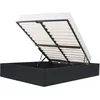 Image de ECLIPSE Lit coffre adulte 140 x 190 cm - Simili Noir