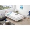 Image de Matelas 90x190 cm - Mousse - Ferme 14 cm - 5 zones de confort - DEKO DREAM Hahtuva