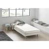 Image de Matelas mousse 90 x 200 cm - DEKO DREAM Kietoa - Confort ferme - Epaisseur 12 cm - Livré roulé