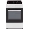 Image de OCEANIC Cuisinière vitrocéramique 50 x50 - four convection naturelle - four 48L - blanc