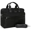 Image de Hexagona Paris - Porte-Documents - pour Homme - Collection Worker - Noir - en Nylon - 2 poignées Non réglables - Sac Business - Sac d'affaires Multifonction