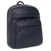 Image de Hexagona - Sac à Dos - Compatible Ordinateur Portable 13'', Format A4 et téléphone Portable - pour Homme - Collection Confort - Marine - en Cuir