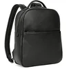 Image de Hexagona Paris - Sac à dos - pour Homme - Collection ENCORE - Noir - en Cuir de vachette grain buffle - 2 bretelles réglables et 1 poignée non réglable - Sac a dos sac a main - sac a dos bandouliere