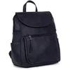 Image de Hexagona - Sac à Dos - Compatible Format A4 et téléphone Portable - pour Femme - Collection Gracieuse - Noir