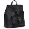 Image de Hexagona - Sac à Dos - Compatible téléphone Portable - pour Femme - Collection Toscane - Noir