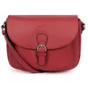 Image de Hexagona - Sac porté travers - Compatible téléphone portable - Pour Femme - Collection Confort - Rouge Foncé