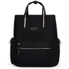 Image de Hexagona - Sac transformable - Compatible ordinateur portable 13'', format A4 et téléphone portable - Pour Femme - Collection Kaya - Noir