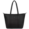Image de Hexagona - Sac cabas porté épaule - Compatible format A4 et téléphone portable - Pour Femme - Collection Tara - Noir