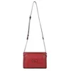 Image de FAGOLA - Sac porté travers - Compatible téléphone portable - Pour Femme - Collection Véra - Carmin