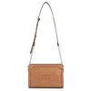 Image de FAGOLA - Sac porté travers - Compatible téléphone portable - Pour Femme - Collection Véra - Noisette