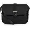 Image de FAGOLA - Sac porté travers - Compatible téléphone portable - Pour Femme - Collection Stella - Noir
