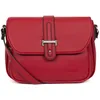Image de FAGOLA - Sac porté travers - Compatible téléphone portable - Pour Femme - Collection Stella - Carmin