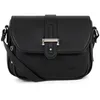 Image de FAGOLA - Sac porté travers - Compatible téléphone portable - Pour Femme - Collection Stella - Noir