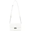Image de FAGOLA - Pochette de soirée - Compatible téléphone portable - Pour Femme - Collection Maria - Blanc