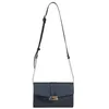Image de FAGOLA - Pochette de soirée - Compatible téléphone portable - Pour Femme - Collection Maria - Marine