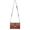 Image de FAGOLA - Pochette de soirée - Compatible téléphone portable - Pour Femme - Collection Maria - Cognac