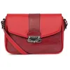 Image de FAGOLA - Sac porté travers - Compatible téléphone portable - Pour Femme - Collection Maria - Carmin