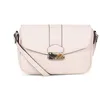 Image de FAGOLA - Sac porté travers - Compatible téléphone portable - Pour Femme - Collection Maria - Rose pâle