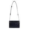Image de FAGOLA - Sac porté travers - Compatible téléphone portable - Pour Femme - Collection Daisy - Noir