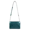 Image de FAGOLA - Sac porté travers - Compatible téléphone portable - Pour Femme - Collection Daisy - Émeraude