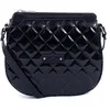 Image de FAGOLA - Sac porté travers - Compatible téléphone portable - Pour Femme - Collection Daisy - Noir