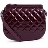 Image de FAGOLA - Sac porté travers - Compatible téléphone portable - Pour Femme - Collection Daisy - Carmin