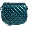 Image de FAGOLA - Sac porté travers - Compatible téléphone portable - Pour Femme - Collection Daisy - Émeraude