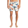 Image de Quiksilver Everyday Garden Path 15" - Short de Bain - Homme - M - Blanc