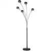 Image de Lampadaire 5 lumières FIARCO coloris noir/ chrome