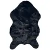 Image de Tapis 120x180 cm PEAU coloris noir