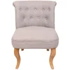 Image de Fauteuil en tissu MARQUIS coloris gris
