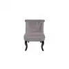Image de Fauteuil crapaud en tissu MARQUIS coloris gris