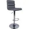 Image de Tabouret de bar CITY coloris gris