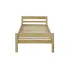 Image de Lit simple 90x190 cm ANDY coloris naturel