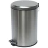 Image de Poubelle à pédale 20 L DUSTY 5 coloris argenté