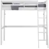 Image de Lit mezzanine 90x190 cm ANDY coloris blanc