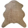 Image de Tapis 120x180 cm PEAU coloris beige