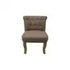 Image de Fauteuil en tissu MARKI coloris taupe