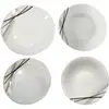 Image de Service 19 pièces en porcelaine PAVIDO coloris blanc
