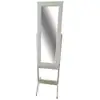 Image de Miroir psyché 130x34 cm QABI coloris blanc
