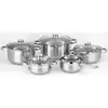 Image de Batterie 9 pièces en inox NOVA Toux feux dont Induction