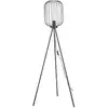 Image de Lampadaire en métal 137 cm LOMOCO APSARA coloris noir