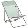 Image de Lafuma Transat Jardin Pliable - Chilienne Multi-Positions - Largeur 58cm - Maxi Transat - Batyline® Iso - Vert Tilleul Mobilier