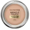 Image de Max Factor Miracle Touch Foundation, New and Improved Formula, SPF 30 and Hyaluronic Acid, 45 Warm Almond