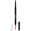 Image de Rimmel Brow Pro Micro Dark Brown 003 Brown Crayon cosmétique pour sourcils solide avec longue durée, imperméable, 1 x 1 x sourcils standard, 1 x Mu