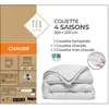 Image de Couette 4 Saisons Microfibre 200x200cm TEX HOME