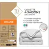 Image de Couette 4 Saisons Microfibre 240x220cm TEX HOME